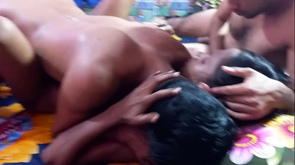 Hanif and Popy khatun and Manik Mia -  Amezing threesome Bengali Fuck Super Tight pussy fuck Bengali fuck xvideos porn videos